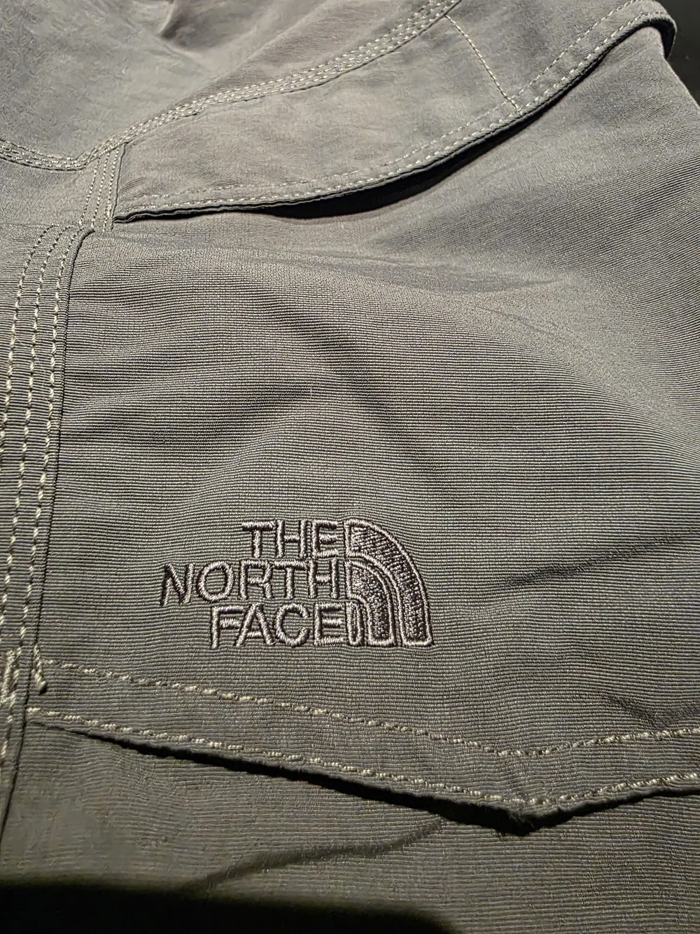 The North Face Men's Zip Off Convertible Men’s Pants Dark Gray Hiking XXL